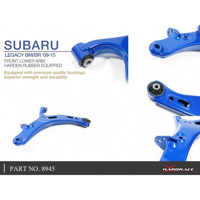 Hardrace Front Lower Arm Subaru, Legacy, Bm/Br 09-14