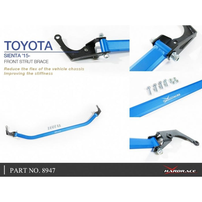Hardrace Front Strut Bar Toyota, Sienta, Nhp170 15-Present