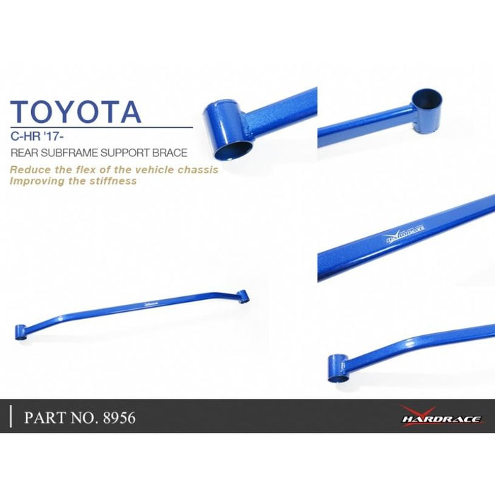 Hardrace Rear Subframe Support Brace Toyota, Chr, 17-Present