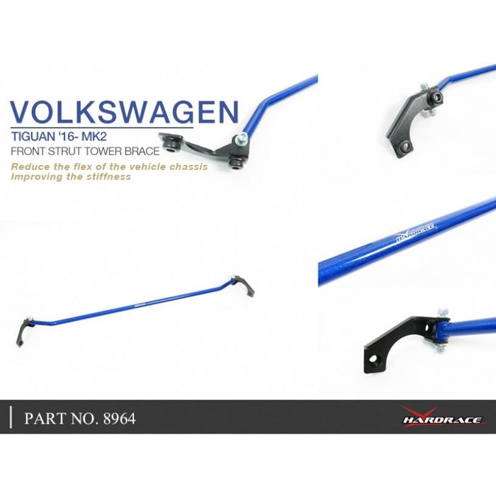 Hardrace Front Strut Tower Brace Skoda, Volkswagen, Kodiaq, Tiguan, 17-Present, 16-Present