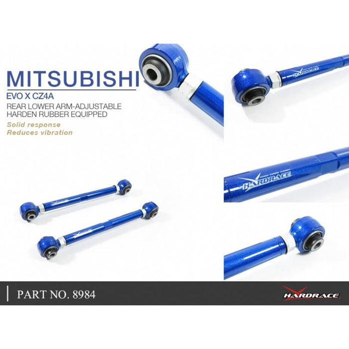 Hardrace Rear Lower Arm-Adjustable Mitsubishi, Lancer Evo, Cz4A