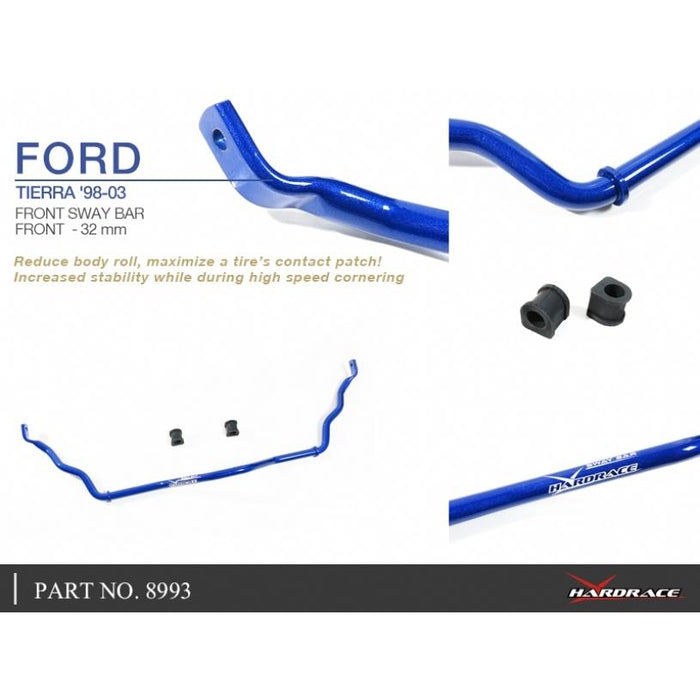 Hardrace Front Sway Bar 22Mm Mazda, 323, 5/Premacy, Tierra, 98-06, Cp 99-05, Bj 98-04