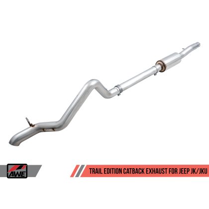 AWE Tuning 07-18 Jeep Wrangler JK/JKU 3.6L Trail Edition Cat-Back Exhaust