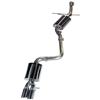 AWE Tuning BMW F3X 340i Touring Edition Axle-Back Exhaust - Chrome Silver Tips (102mm)