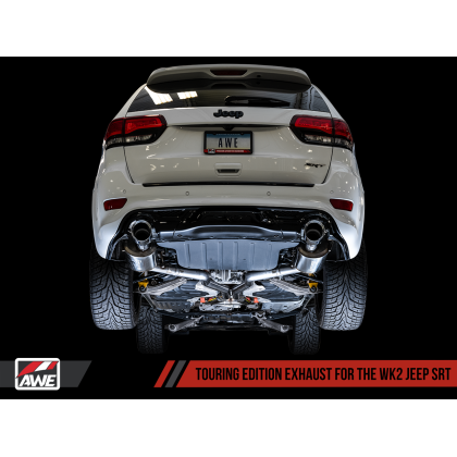 AWE Tuning 2020 Jeep Grand Cherokee SRT Touring Edition Exhaust - Chrome Silver Tips