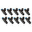 Injector Dynamics 1700cc Injectors - 48mm Length - 14mm Top - 14mm Black Lower O-Ring (Set of 10) Dodge / Chrysler Viper 08+