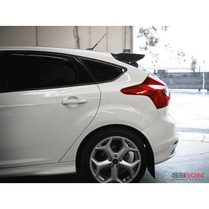 Seibon 12-13 Ford Focus OEM Style Carbon Fiber Rear Spoiler