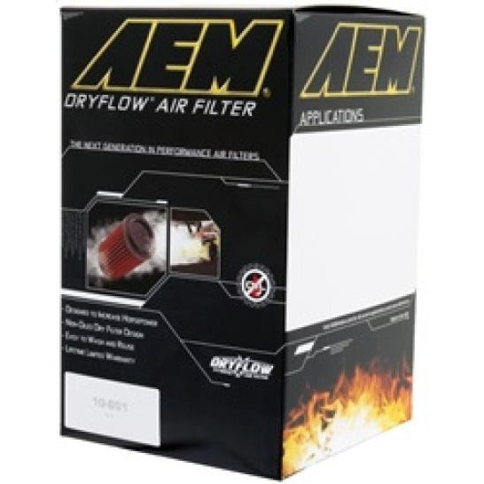 AEM 2-3/4in x 6-7/8in Oval DryFlow Air Filter