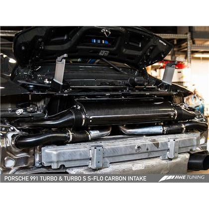 AWE Tuning Porsche 991 (991.2) Turbo and Turbo S S-FLO Carbon Intake
