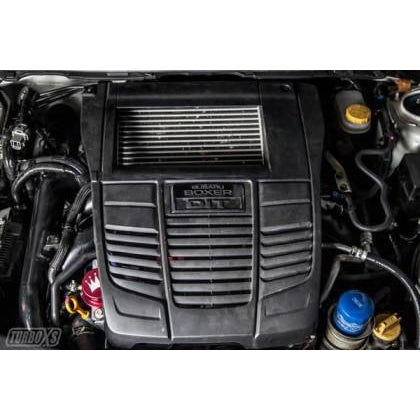 Turbo XS 15-16 Subaru WRX Billet Aluminum Vacuum Pump Cover - Red