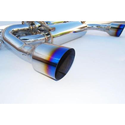 Invidia 07+ Infiniti G37 Coupe Gemini Single Layer Titanium Tip Cat-back Exhaust