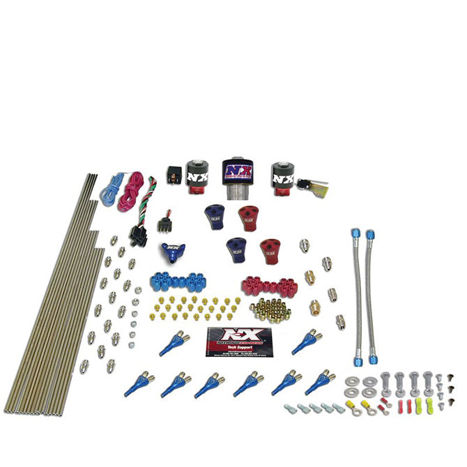 Nitrous Express Pro-Shk/Gas 2 Fuel 1 Supershark Solenoid Nitrous Kit (200-600HP)