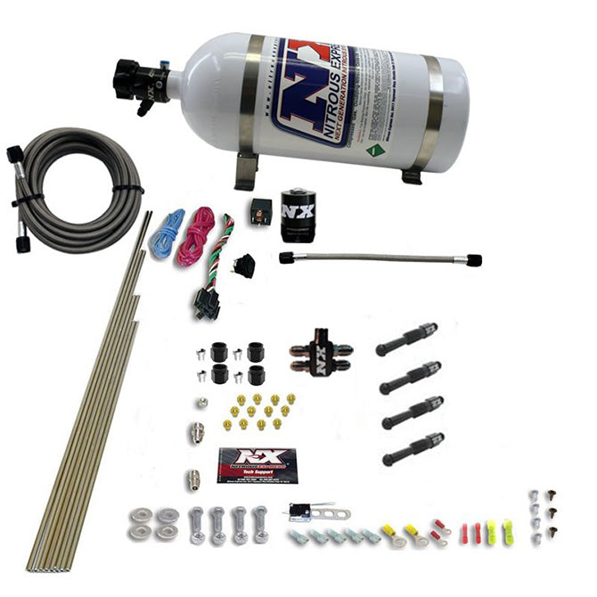 Nitrous Express Dry Direct Port Nitrous Kit 4 Cyl