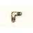 DeatschWerks 6AN Male Flare To 6AN Male Flare 90-Degree Coupler Fitting