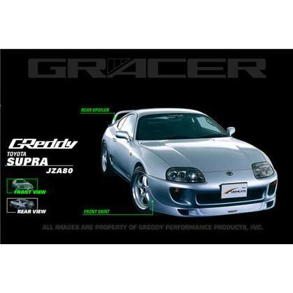 GReddy 93-97 Toyota Supra FRP Front Lip Spoiler