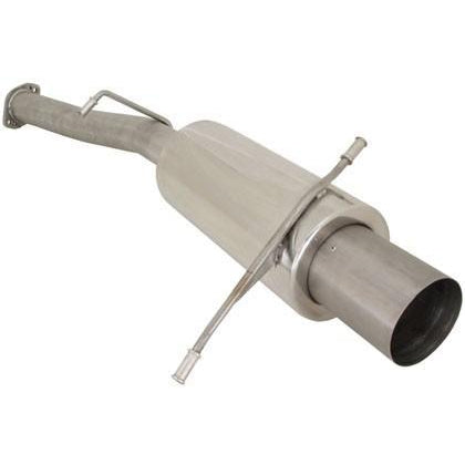 Turbo XS 02-07 WRX-STi Rear Muffler Assembly w/ Titanium Tip