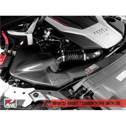 AWE Tuning Audi B9 S4/S5 3.0T Carbon Fiber AirGate Intake w/ Lid