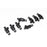 DeatschWerks Universal 1000cc Low Impedance 14mm Upper Injector - Set of 8