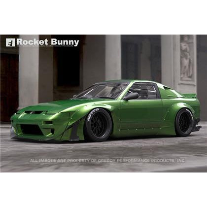 GReddy 89-93 Nissan Silvia 2Dr Rocket Bunny (RPS13) Rear Diffuser ...