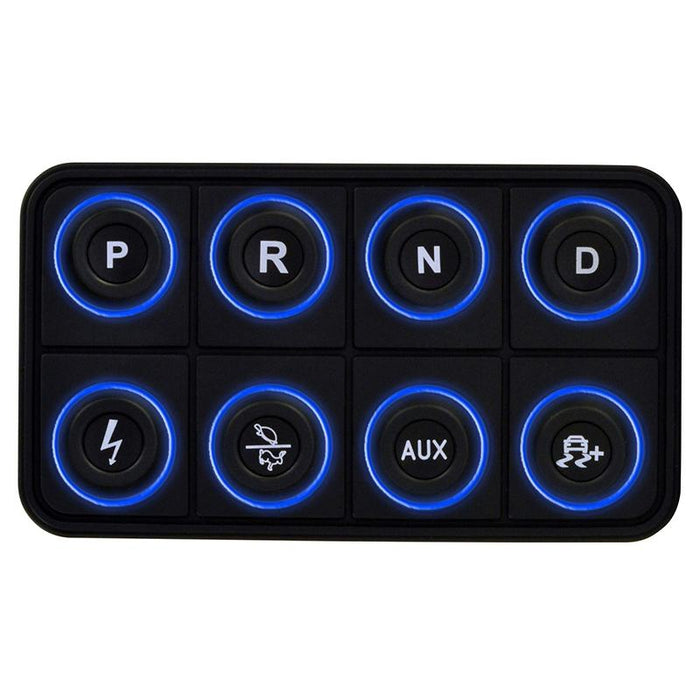 AEM 8-Button Can Keypad, Programmable Backlighting