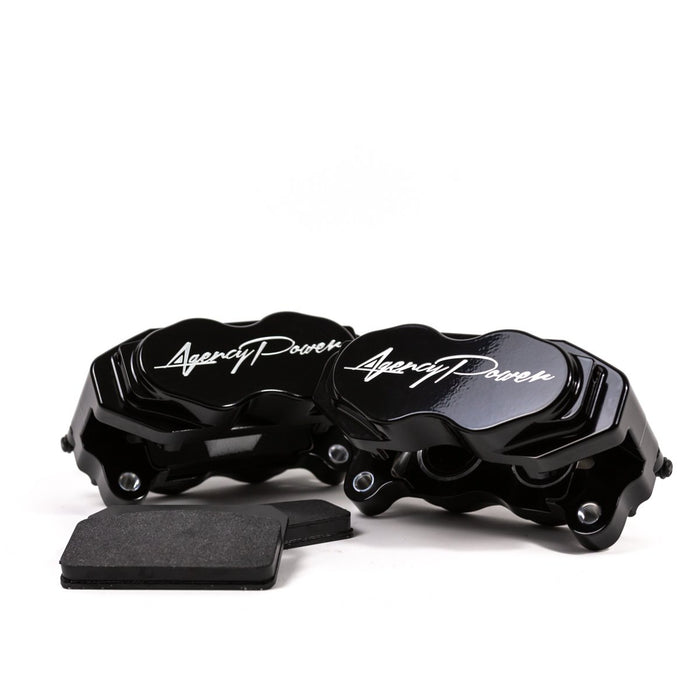 Agency Power 17-20 Can-Am Maverick X3 Big Brake Kit - Blue Ice w/White Logo