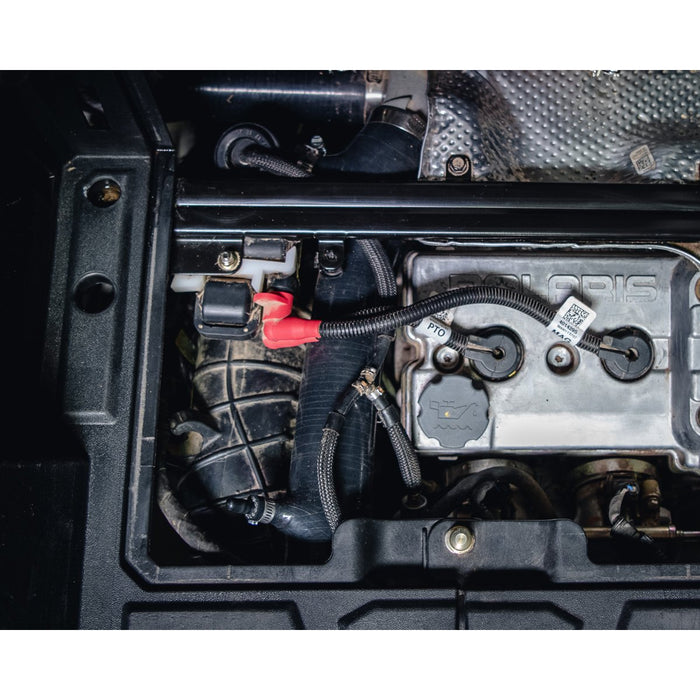 Agency Power 16-18 Polaris RZR XP Turbo/XP4 Turbo Silicone Turbo Inlet Charge Tube - Red