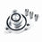 ATP Turbo 3 bolt style Block-off flange (plug) for stock diverter valve, 2013 Focus ST Turbo