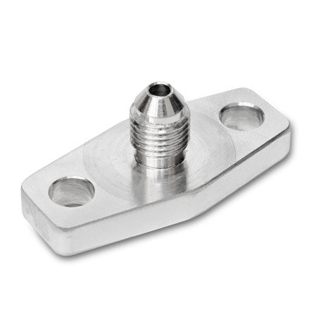 ATP Turbo Oil Feed Flange with -3 AN/JIC Male Flare (T3, GT37, GT40, GT42, GT45, GT47, GTX50, GT55)