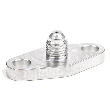 ATP Turbo Oil Feed Flange w/ -4 Male Flare ( restrictor ) T3, T4, GT37 GT40 GT42 GT45 GTX47 GTX50 GTX55 GTW JB