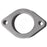 ATP Turbo Flange Generic 2 bolt 2.5" Mild Steel