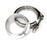 ATP Turbo 3.5" V-Band Flange & Clamp Set - V-band Compressor Outlet - Borg Warner S400 and S500 series SX SXE