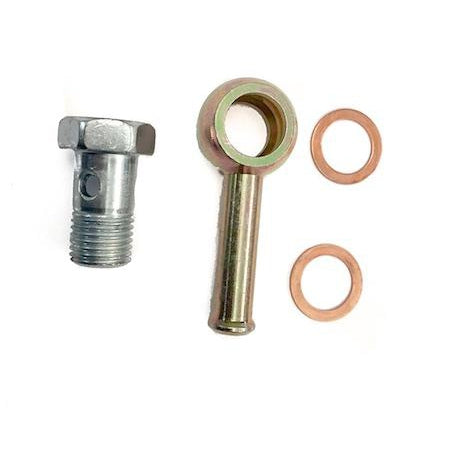 ATP Turbo 14mm Banjo Fitting Set for Coolant Lines - 3/8" (10mm) Barb (Common Size)