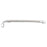 ATP Turbo Steel Braided Hose (90 Degree & Straight Ends), -6 AN, For Coolant Or Oil Use, 18 Inches Long Line