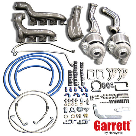 ATP Turbo Mustang GT (2005 and newer) Garrett. Turbo GT Tuner Twin Turbo Kit for the 4.6L V8 engine