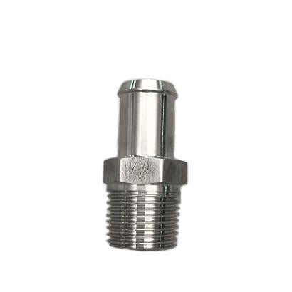 ATP Turbo Oil Drain ( Return ) Fitting - 5/8" Slip-On Hose Barb - 1/2" NPT Male