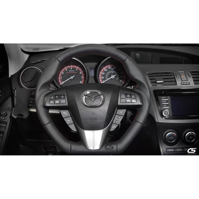 CorkSport 2010-2013 Mazdaspeed 3 Leather Steering Wheel