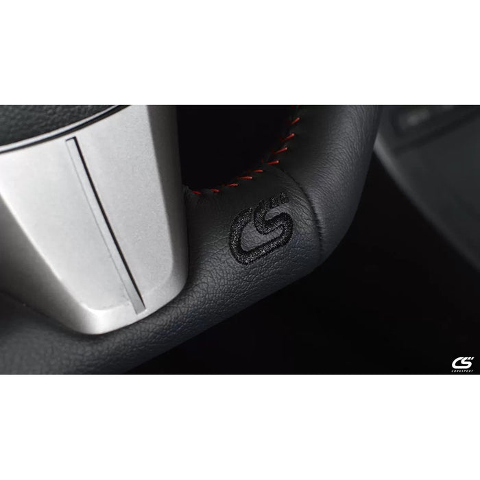 CorkSport Leather Steering Wheel - MS3 Gen 2