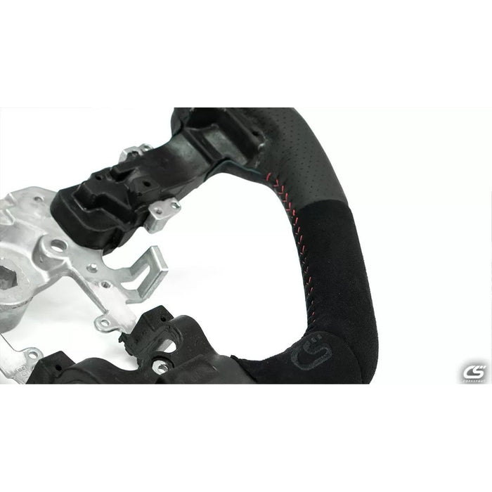 CorkSport Leather Steering Wheel - MS3 Gen 2