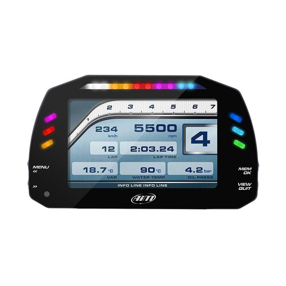 AiM Dash MXS Strada 1.2 Car Racing Dash Display-Race Dashes-Speed Science