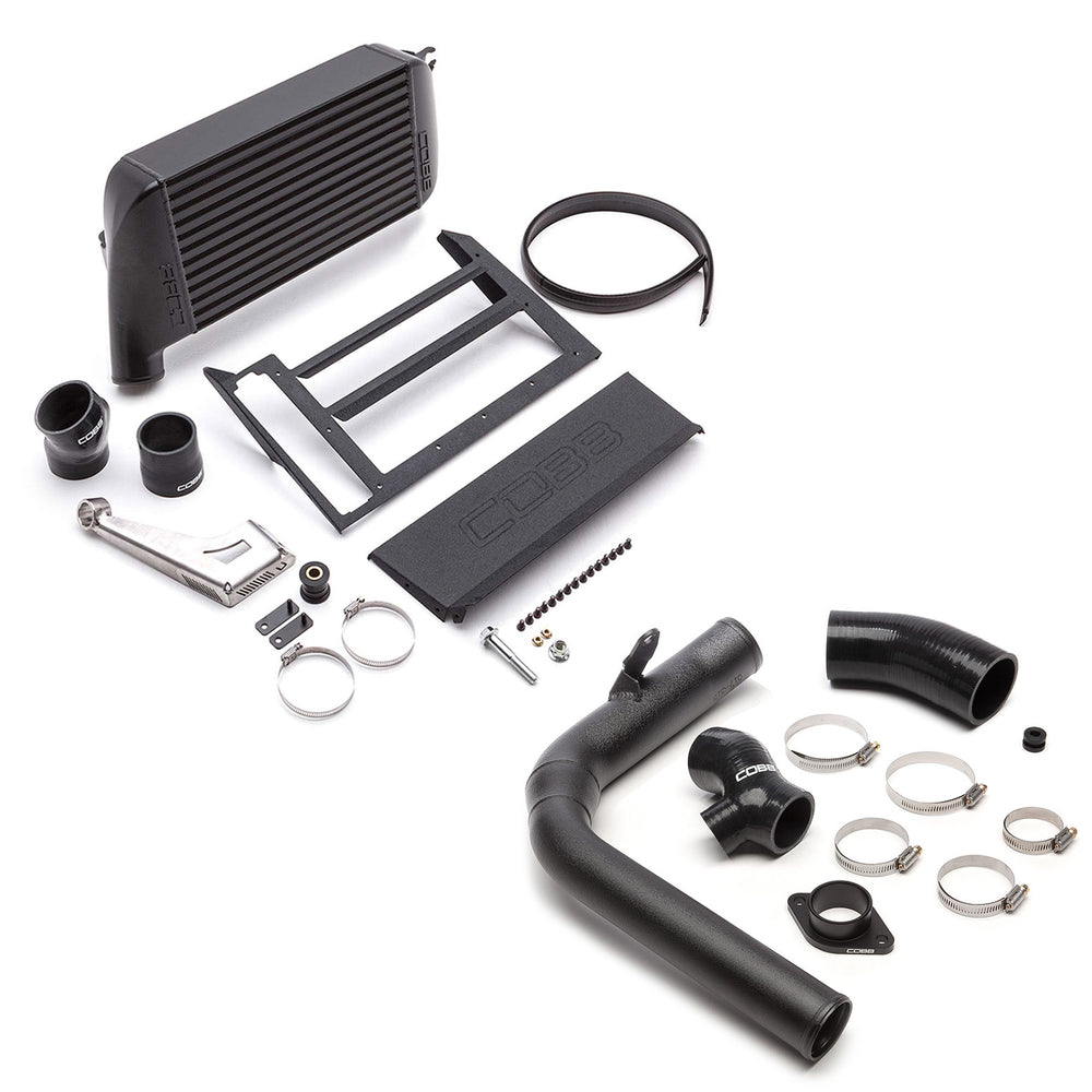 COBB Subaru Top Mount Intercooler Kit Black WRX 2015-2018