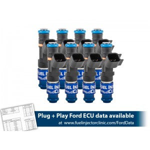 Fuel Injector Clinic 1000cc Injector Set for Ford F150 (2004-2016) Ford Lightning (1999-2004) Injector Sets