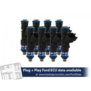 Fuel Injector Clinic 1000cc Injector Set for Ford Shelby GT500 (2007-2014)