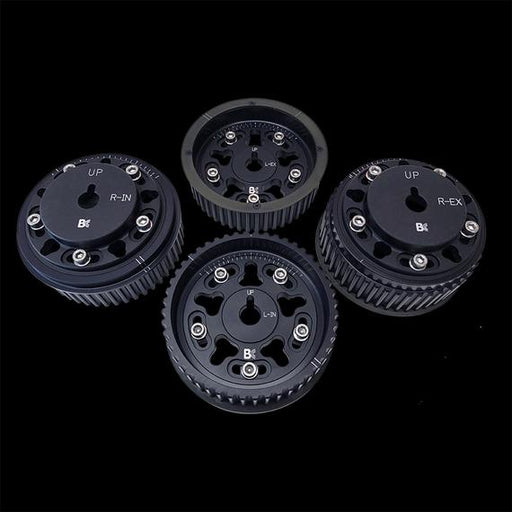 Brian Crower Subaru EJ Series Adjustable Cam Gears - All Black (set/4)