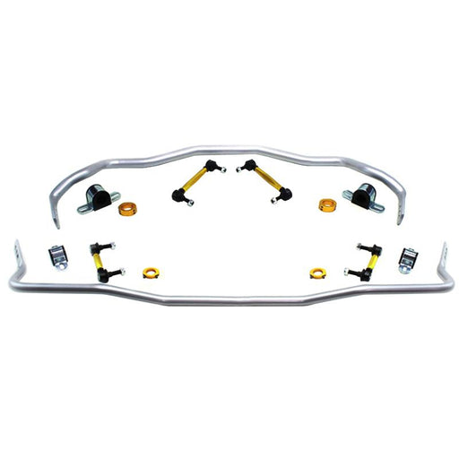 Whiteline 15-18 Ford Mustang GT/GT Premium/EcoBoost/EcoBoost Premium Front & Rear Sway Bar Kit