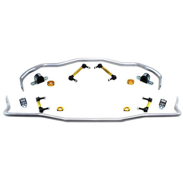 Whiteline 15-18 Ford Mustang GT/GT Premium/EcoBoost/EcoBoost Premium Front & Rear Sway Bar Kit