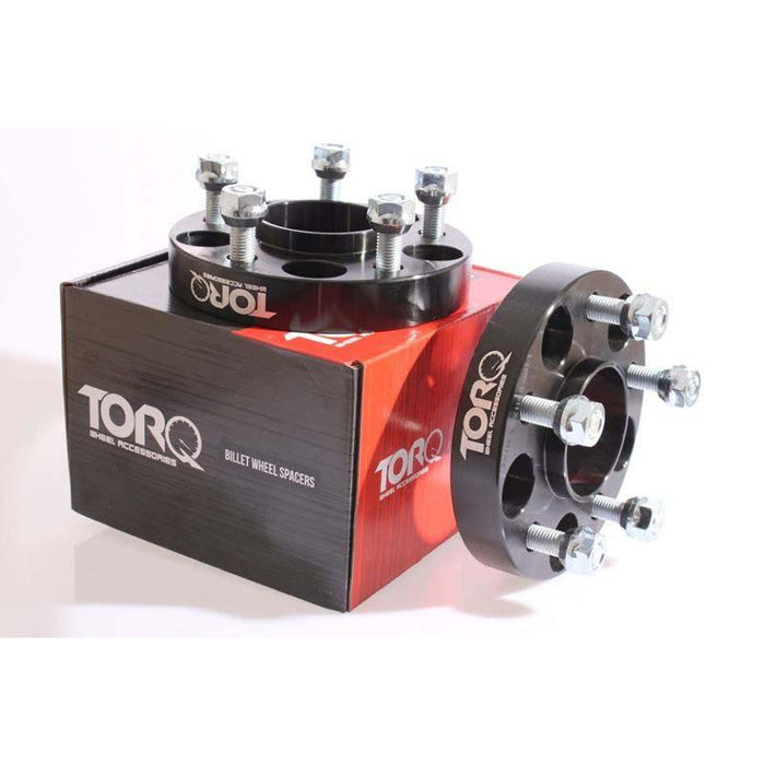 Torq Bolt On Hubcentric Wheel Spacers 4x100 - (Toyota & some MX5)