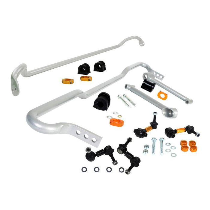 Whiteline 08-10 Subaru WRX Front And Rear Sway Bar Kit 22mm