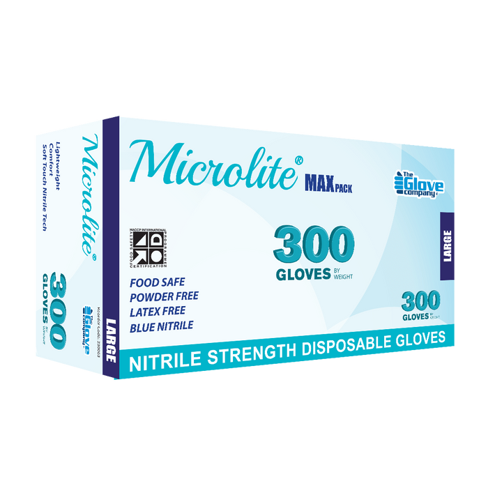 TGC Microlite MaxPack Food Grade Nitrile Gloves
