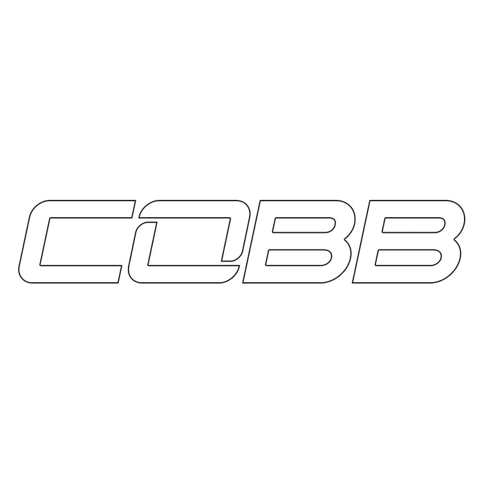 COBB Logo Decal 4" - White
