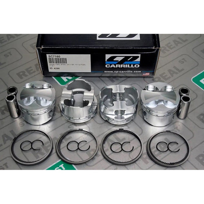 S2000 Piston Rods Inline CP Forged Pistons Honda S2000 F20C 87mm STD 2.7 cc 11.0:1 — Speed Science